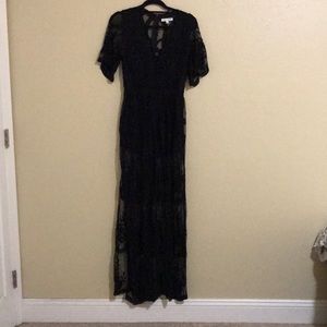 Occasion lace black dress